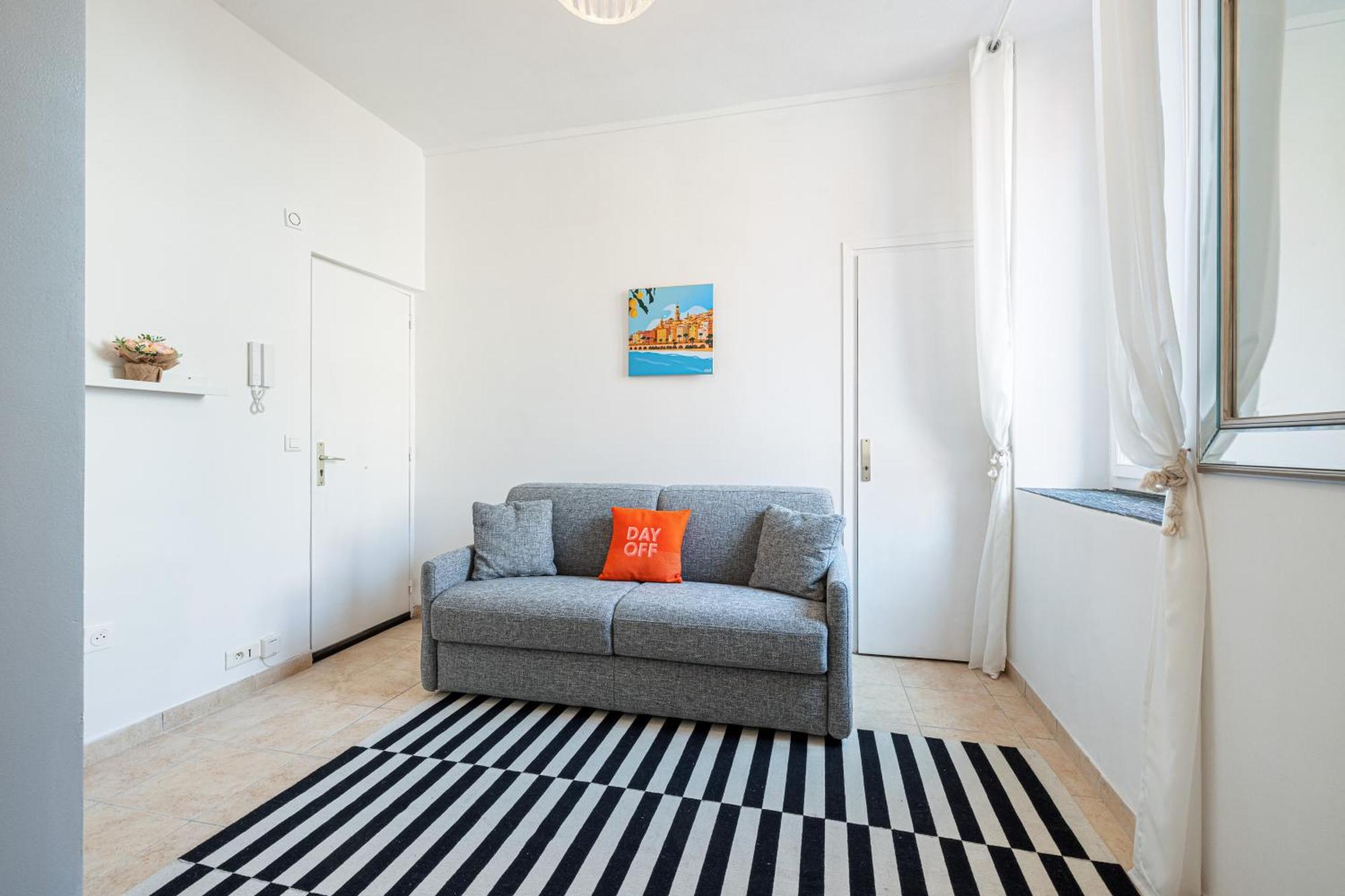 Felix Faure - Charmant Studio Lumineux En Centre-Ville Menton Buitenkant foto